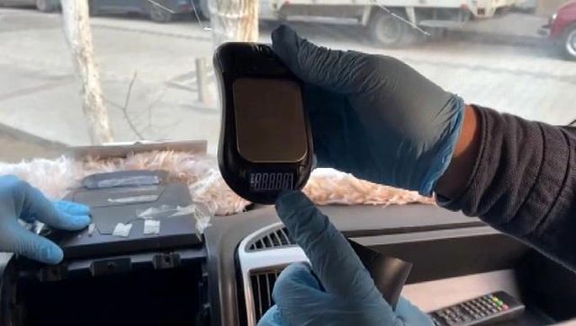 Okul servisi şoförü torbacı çıktı Okul servisi şoförü torbacı çıktı
