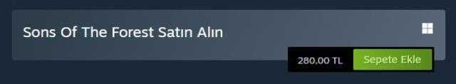 Sons of the Forest kaç TL? The Forest 2 kaç TL?