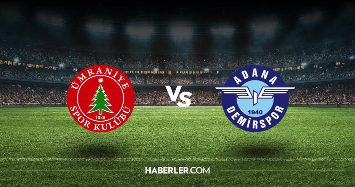 Ümraniyespor - Adana Demirspor maçı canlı izle! Ümraniyespor - Adana Demirspor maçı hangi kanalda? Ümraniyespor - Adana Demirspor maçı CANLI şifresiz