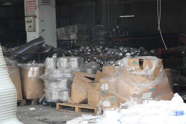 Kahramanmaraş'taki depremde hasar alan metal fabrikası çöktü! 1 ölü, 4 yaralı Kahramanmaraş'taki depremde hasar alan metal fabrikası çöktü! 1 ölü, 4 yaralı