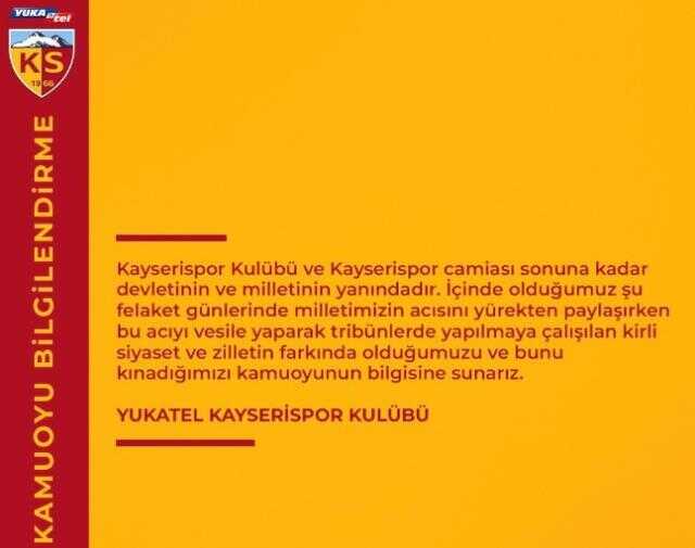 Tribünden yükselen 'Hükümet istifa' sesleri tansiyonu yükseltti! Bir açıklama da Ümraniyespor'dan geldi
