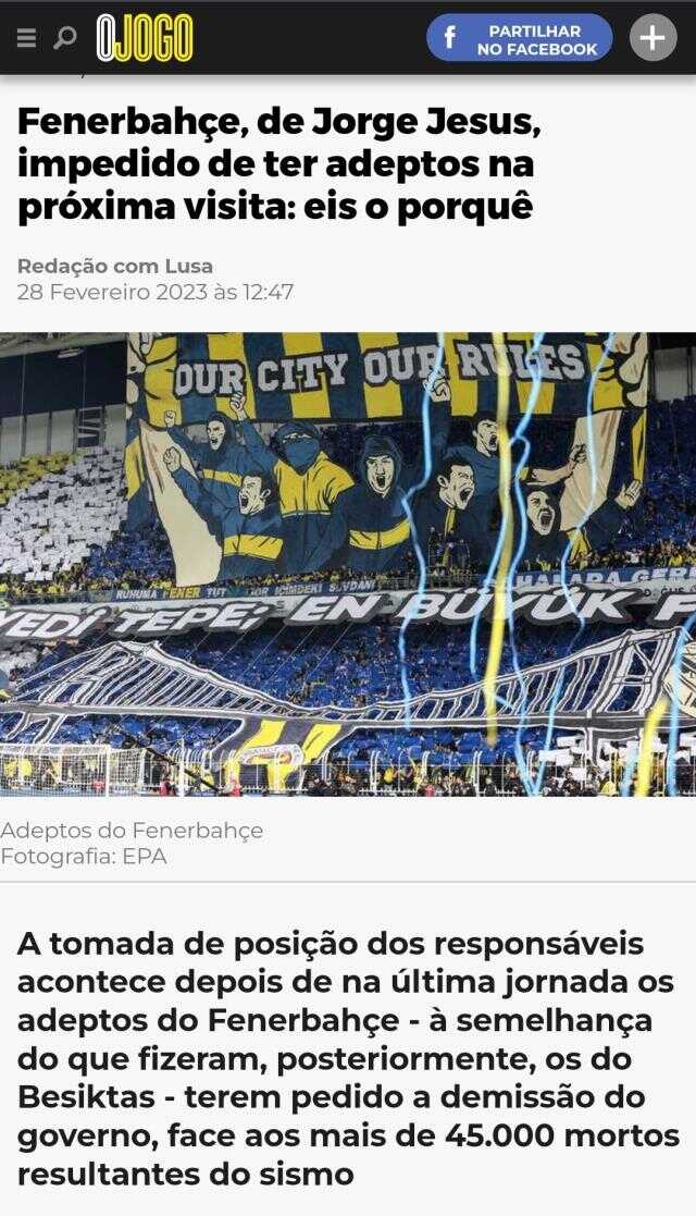 Dünya, Fenerbahçe taraftarına verilen yasağı konuşuyor! Hepsi nedenini aynı slogana bağladı