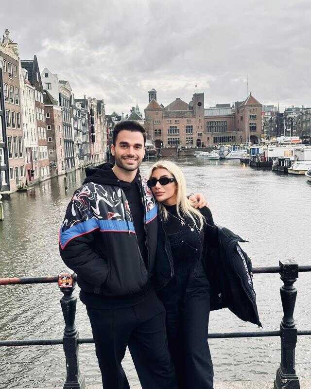 Sevgilisi Atakan Işıktutan ile Amsterdam'a giden İrem Derici, sarmaş dolaş pozlarını paylaştı