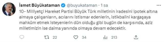 MHP'den Bahçeli'nin depremzedelere 'Sessizlik olacak, dağılın gitsin' dediği görüntüyle ilgili ilk açıklama