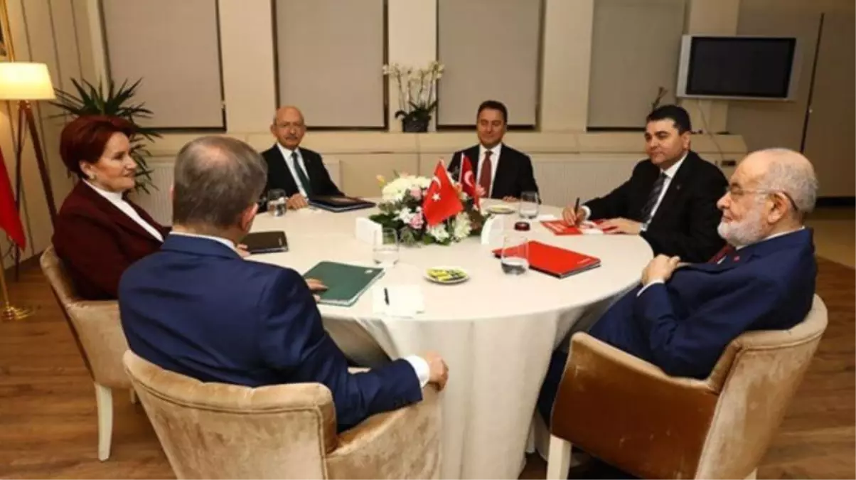6'lı masa toplantısı ne zaman, saat kaçta? Millet ittifakı adayı kim olacak?
