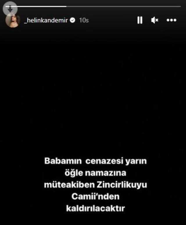 Helin Kandemir babası öldü mü, neden öldü? Helin Kandemir babası kim? Helin Kandemir babası öldü mü, neden öldü? Helin Kandemir babası kim?