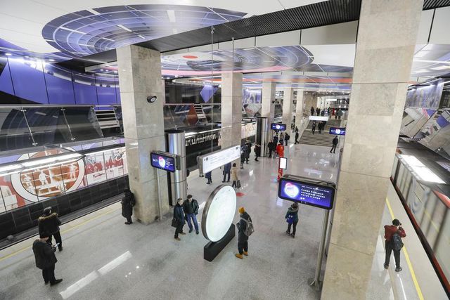 Moskova'da Dünyanın En Uzun Metro Hattı Açıldı