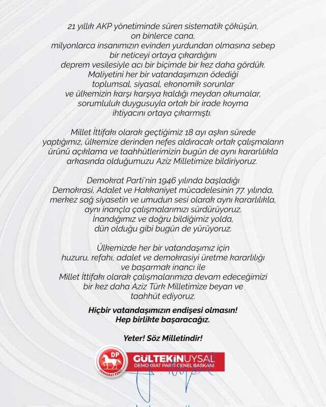 Akşener'in restini nasıl karşıladılar? Masadaki diğer partiler liderlerden peş peşe açıklamalar