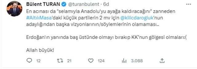 İYİ Parti lideri Akşener'in 6'lı Masayı devirmesine AK Parti'den ilk yorum