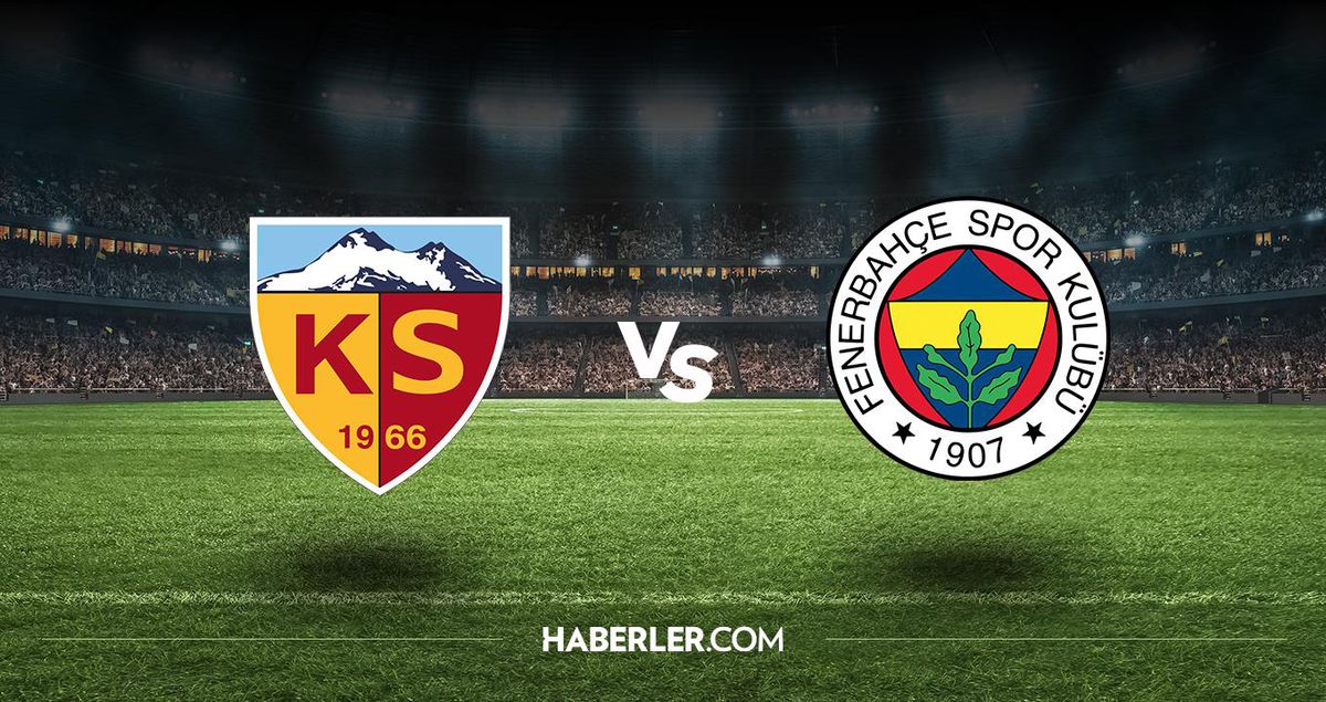 Kayserispor - Fenerbahçe maçı hangi kanalda, saat kaçta? Kayserispor - Fenerbahçe maçı CANLI şifresiz izleme linki var mı?
