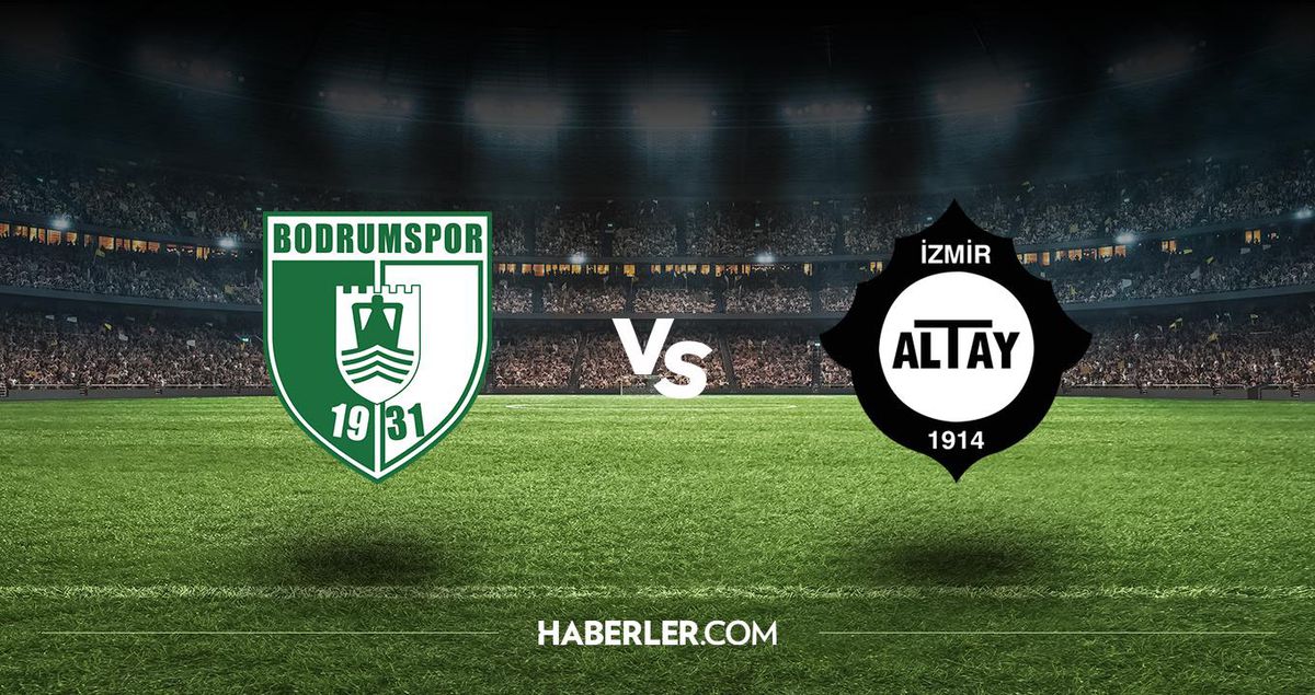 Bodrumspor - Altay maçı hangi kanalda, saat kaçta? Bodrumspor - Altay maçı CANLI şifresiz izleme linki var mı?