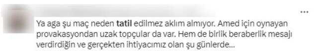 Bursaspor-Amedspor maçını izleyen tüm futbolseverler aynı soruyu sordu: Bu maç nasıl tatil edilmez?