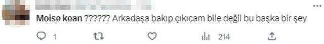 40 saniye oyunda kalan Moise Kean, sosyal medyada dalga konusu oldu 40 saniye oyunda kalan Moise Kean, sosyal medyada dalga konusu oldu