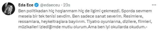Anıtkabir'de ağladığı için tepki çeken Eda Ece'den cevap: Ağlamamam mümkün değil, taş değilim