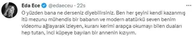 Anıtkabir'de ağladığı için tepki çeken Eda Ece'den cevap: Ağlamamam mümkün değil, taş değilim