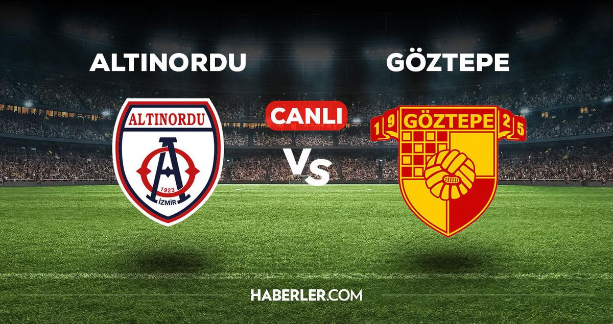 Altınordu Göztepe maçı CANLI izle! Altınordu Göztepe maçı canlı yayın izle! Altınordu Göztepe nereden, nasıl izlenir?