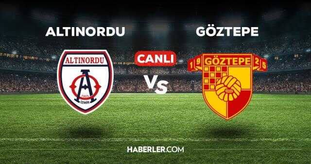 Altınordu Göztepe maçı kaç kaç, bitti mi? MAÇ SKORU! Altınordu Göztepe maçı kaç kaç, canlı maç skoru! Altınordu Göztepe canlı maç anlatımı!