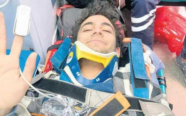 Enkazdan 63 saat sonra çıkarılan genç, izlediği film sayesinde hayatta kalmış