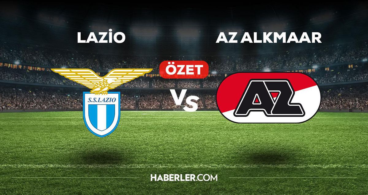 Lazio AZ Alkmaar maç özeti! (VİDEO) Lazio AZ Alkmaar maçı özeti izle! Lazio AZ Alkmaar maçı kaç kaç bitti?