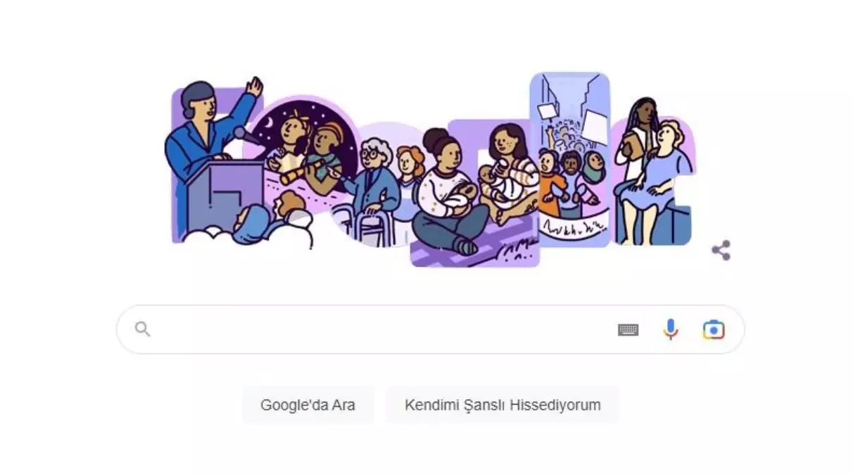 8 Mart Dünya Kadınlar Günü Doodle nedir?