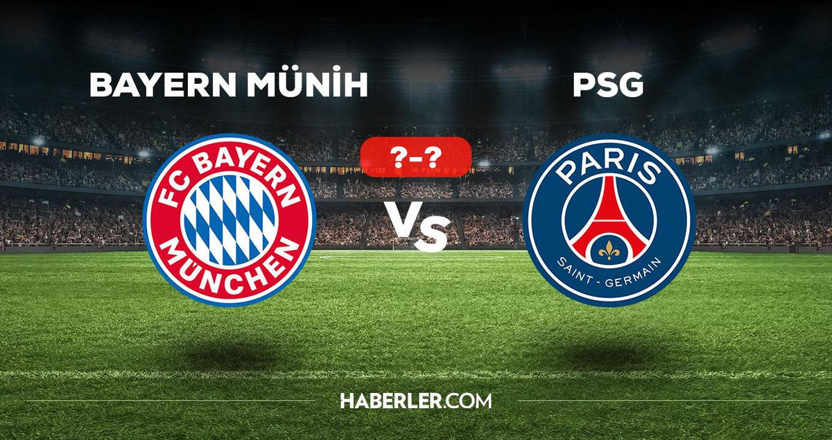 Bayern Münih PSG maçı kaç kaç, bitti mi? MAÇ SKORU! Bayern Münih PSG maçı kaç kaç, canlı maç skoru! Bayern Münih PSG canlı maç anlatımı!