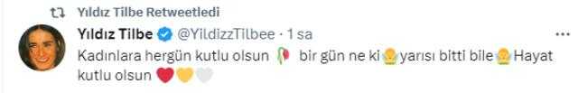 Yıldız Tilbe'den şaşkına çeviren 8 Mart paylaşımı: Kadınlar gününün kutlamasına gıcık oluyorum