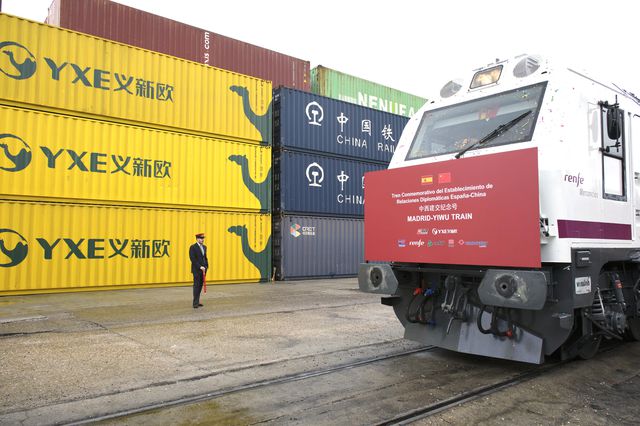 Çin-İspanya Diplomatik İlişkilerinin 50. Yıl Dönümünde Karşılıklı Yük Treni Seferleri Düzenlendi
