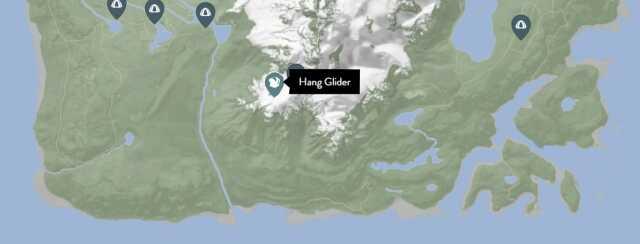 Sons of the Forest Hang Glider (Planör) nerede?