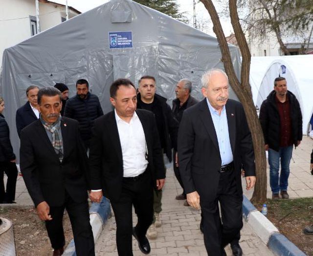 CHP lideri Kılıçdaroğlu'nun geceyi geçirdiği çadır görüntülendi