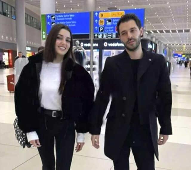 Çiçeği burnunda çift Hande Erçel ve Hakan Sabancı, kuzey ışıklarına gitti