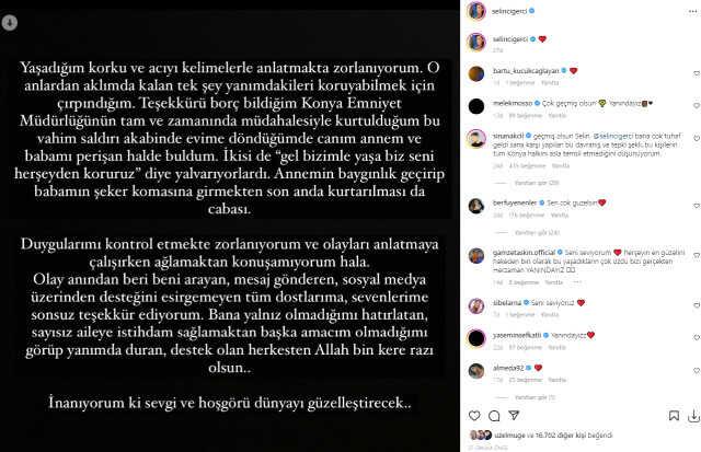 Konya'daki açılışında protesto edilen Selin Ciğerci'den ilk açıklama: Dik durmaya çalışıyorum Konya'daki açılışında protesto edilen Selin Ciğerci'den ilk açıklama: Dik durmaya çalışıyorum