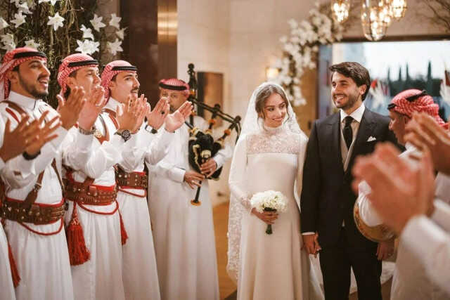 Ürdün Kralı 2. Abdullah'ın kızı Prenses İman evlendi