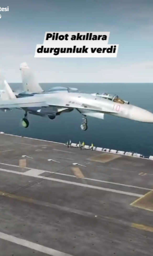 Videonun, savaş uçağına ait olduğu iddiası gerçeği yansıtmıyor