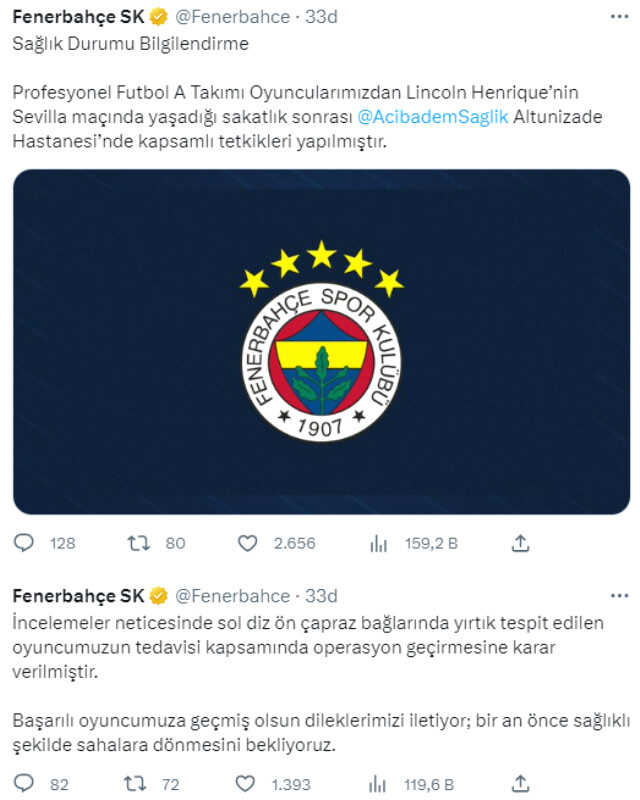 Fenerbahçe taraftarını kahreden haber! Sevilla maçında sakatlanan Lincoln Henrique sezonu kapatabilir