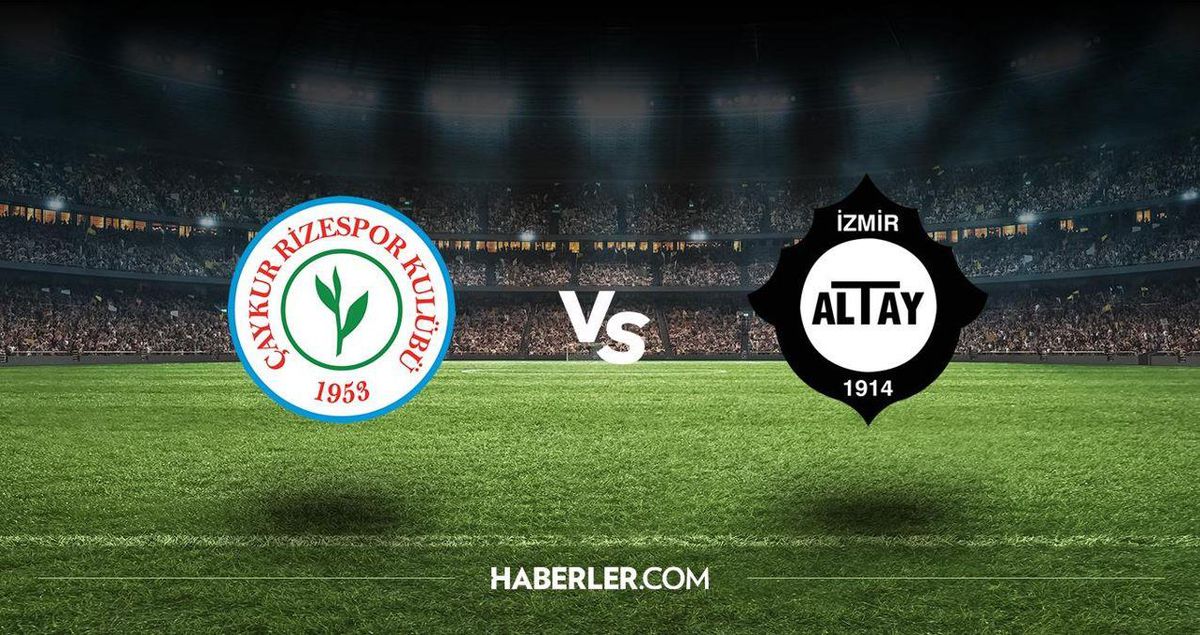 Ç.Rizespor - Altay maçı canlı izle! Ç.Rizespor - Altay maçı canlı izleme link var mı? Ç.Rizespor - Altay maçı nereden izlenir?