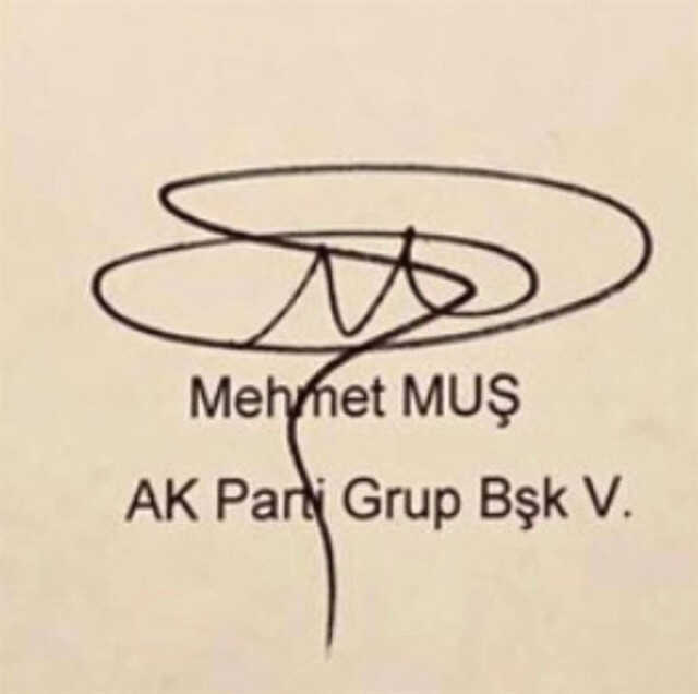 Cumhurbaşkanı Erdoğan, Bakan Muş'un imzasını beğenmedi: O ne biçim imza, değiştir