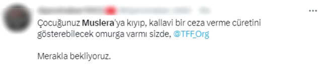 Galatasaray maçında Fenerbahçe taraftarını ayaklandıran görüntü! TFF'Yİ etiketleyip çağrıda bulunuyorlar