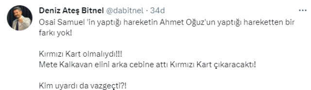 Türkiye bu pozisyonu konuşuyor! F.Bahçe maçında verilmeyen kırmızı kart gündemi yerinden oynattı