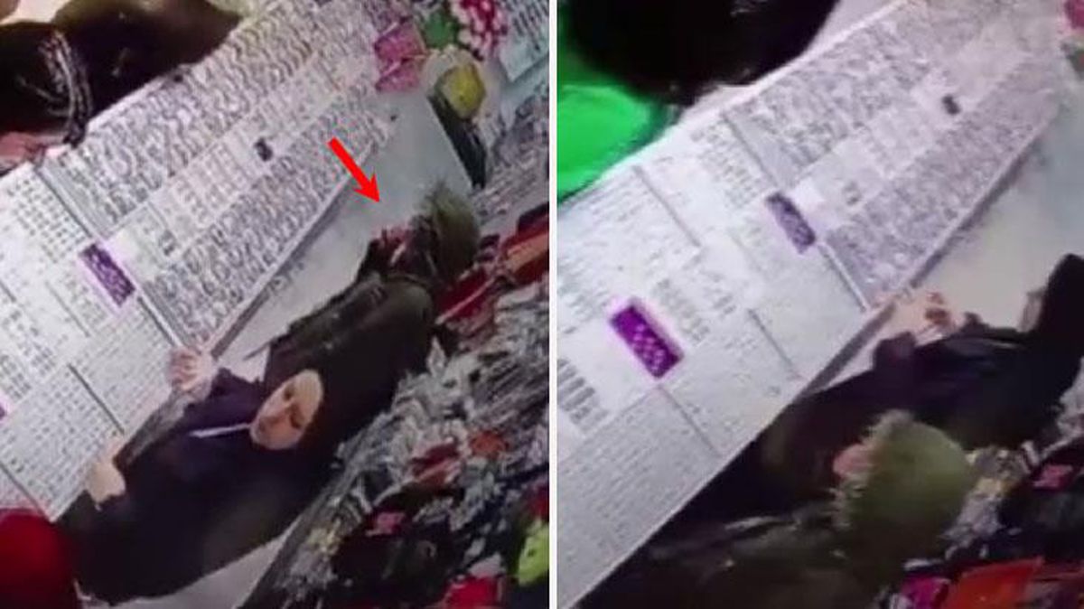 Bijuteri dükkanında ilginç hırsızlık! Yüzükleri ağzına koyarak çaldı