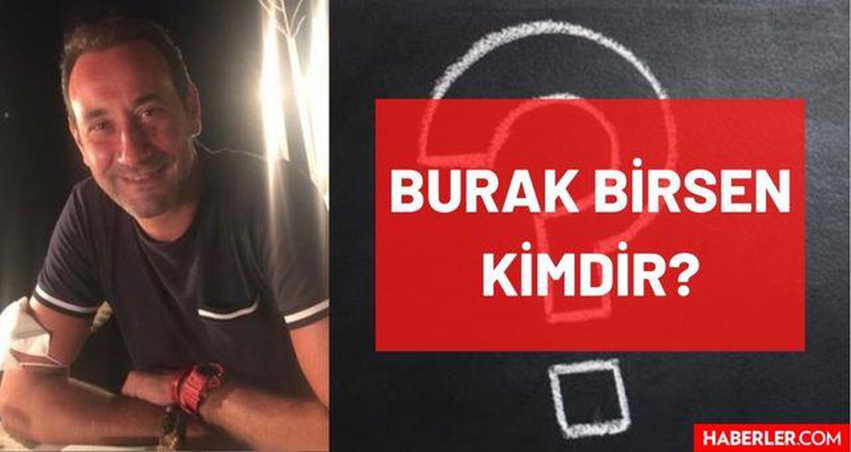Burak Birsen kimdir? Kaç yaşında, nereli, mesleği ne? Haber sunucusu Burak Birsen'in hayatı ve biyografisi!