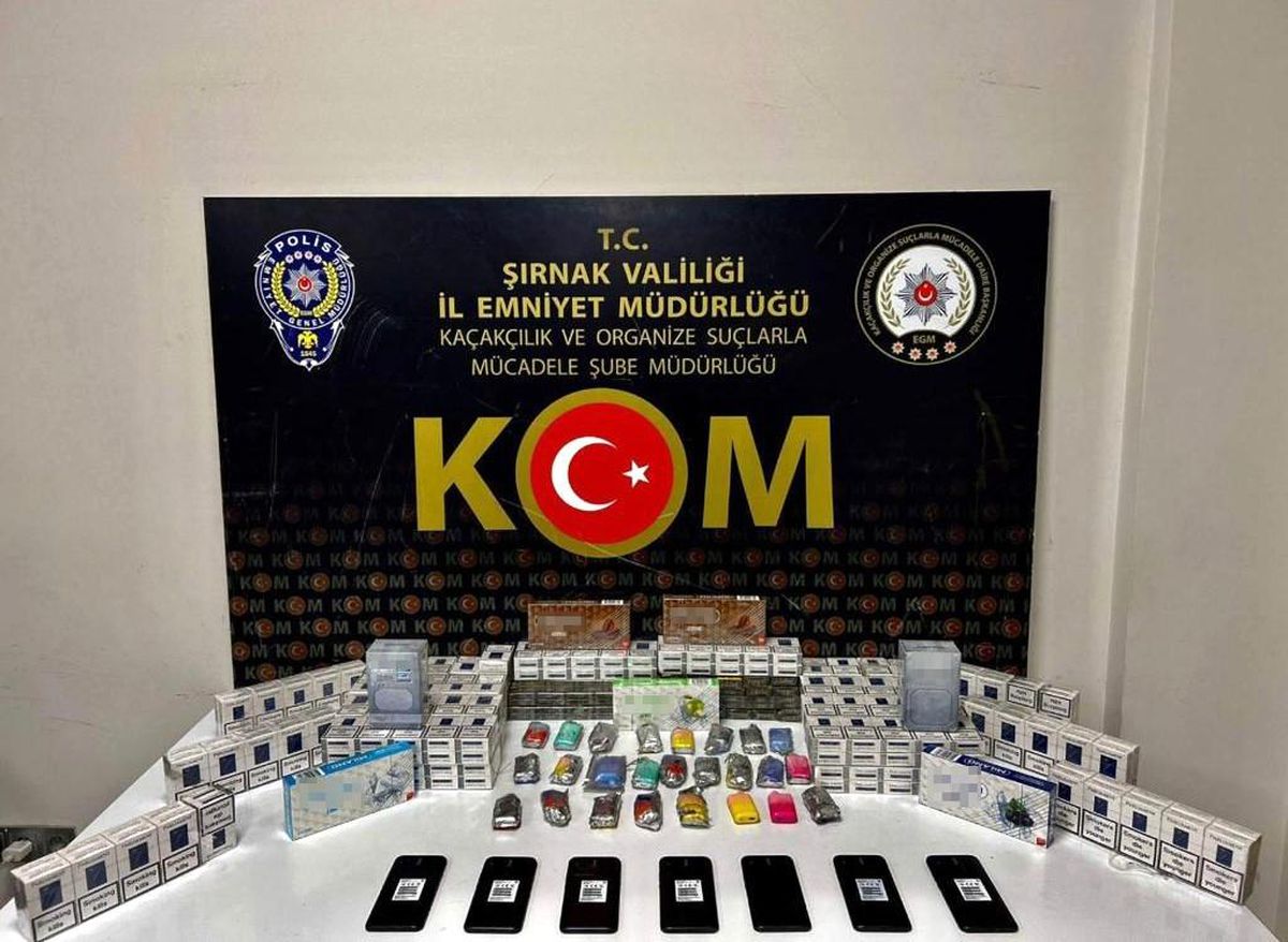 Şırnak'ta asayiş ve kaçakçılık operasyonu: 66 gözaltı