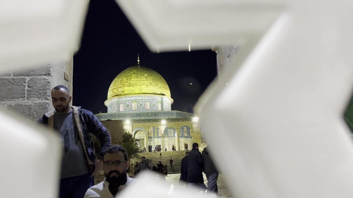 Kudüs'ün Eski Şehir Bölgesi Ramazan'a Hazırlanıyor