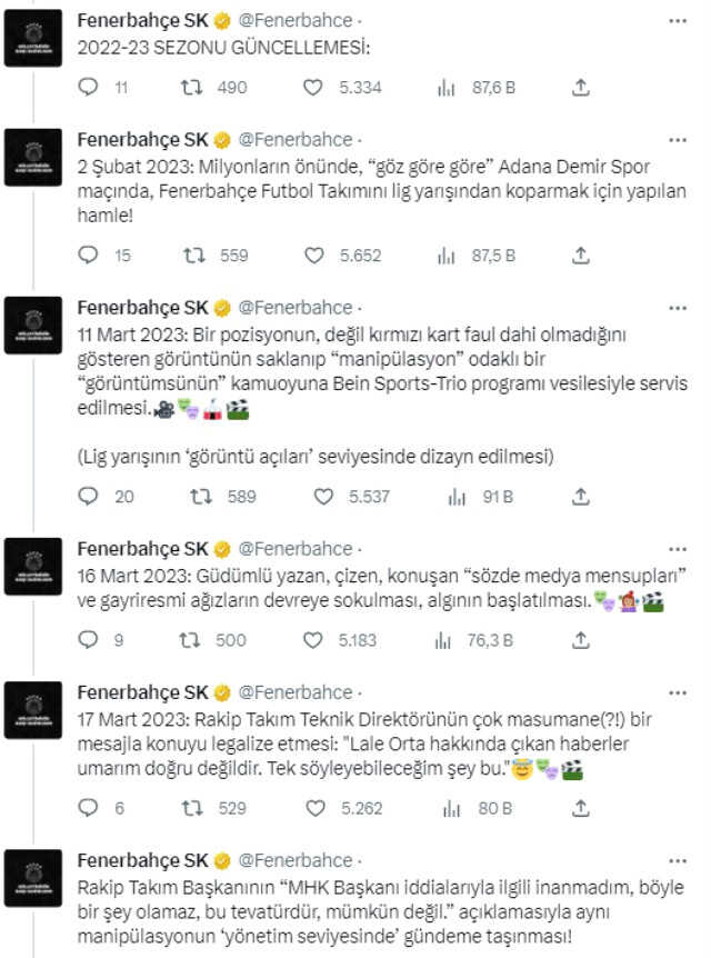 Ortalık fena karışacak! Fenerbahçe, 'Sezonun sorusunu soruyoruz' diyerek Galatasaray'ı bombaladı