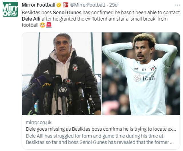 Dele Alli'den cevap geldi! Şenol Güneş'e resmen savaş açtı