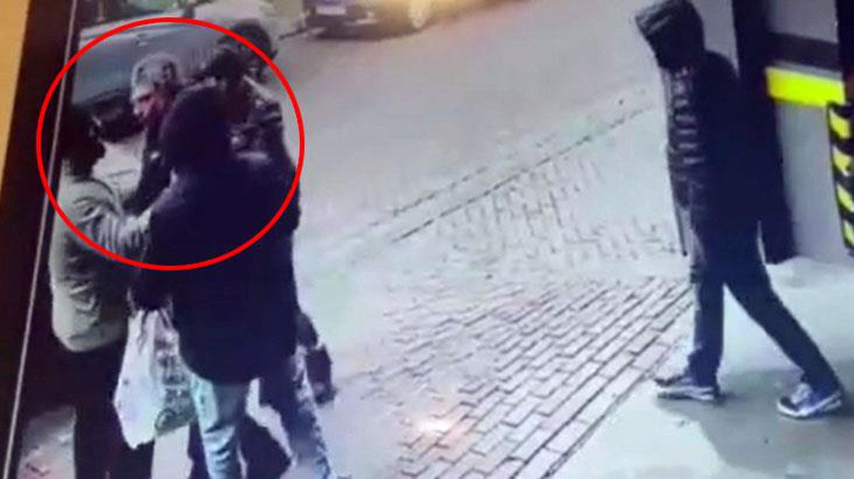 İstanbul'un göbeğinde bir gaip adam kaçırma olayı! Kamera olan biteni kaydetti