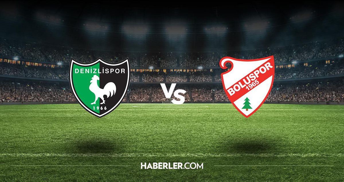 Denizlispor - Boluspor maçı hangi kanalda, saat kaçta? Denizlispor - Boluspor maçı CANLI şifresiz izleme linki var mı?