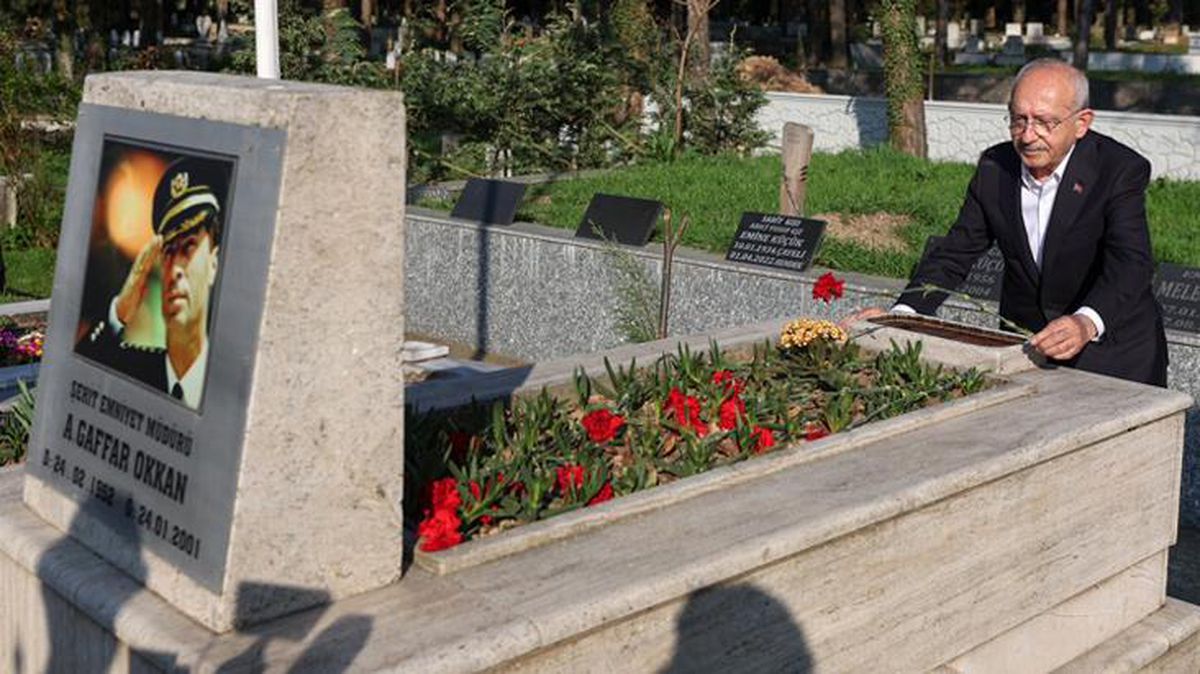 Kılıçdaroğlu'ndan Gaffar Okkan'ın mezarına ziyaret: İzin vermeyeceğiz