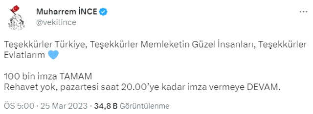 Muharrem İnce adaylığı kesinleşti mi 2023? 3. Cumhurbaşkanı adayı kim oldu? Muharrem İnce 3. Cumhurbaşkanı adayı mı?