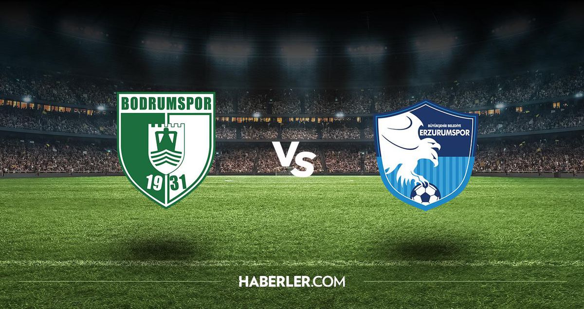 Bodrumspor - Erzurumspor maçı hangi kanalda, saat kaçta? Bodrumspor - Erzurumspor maçı CANLI şifresiz izleme linki var mı?
