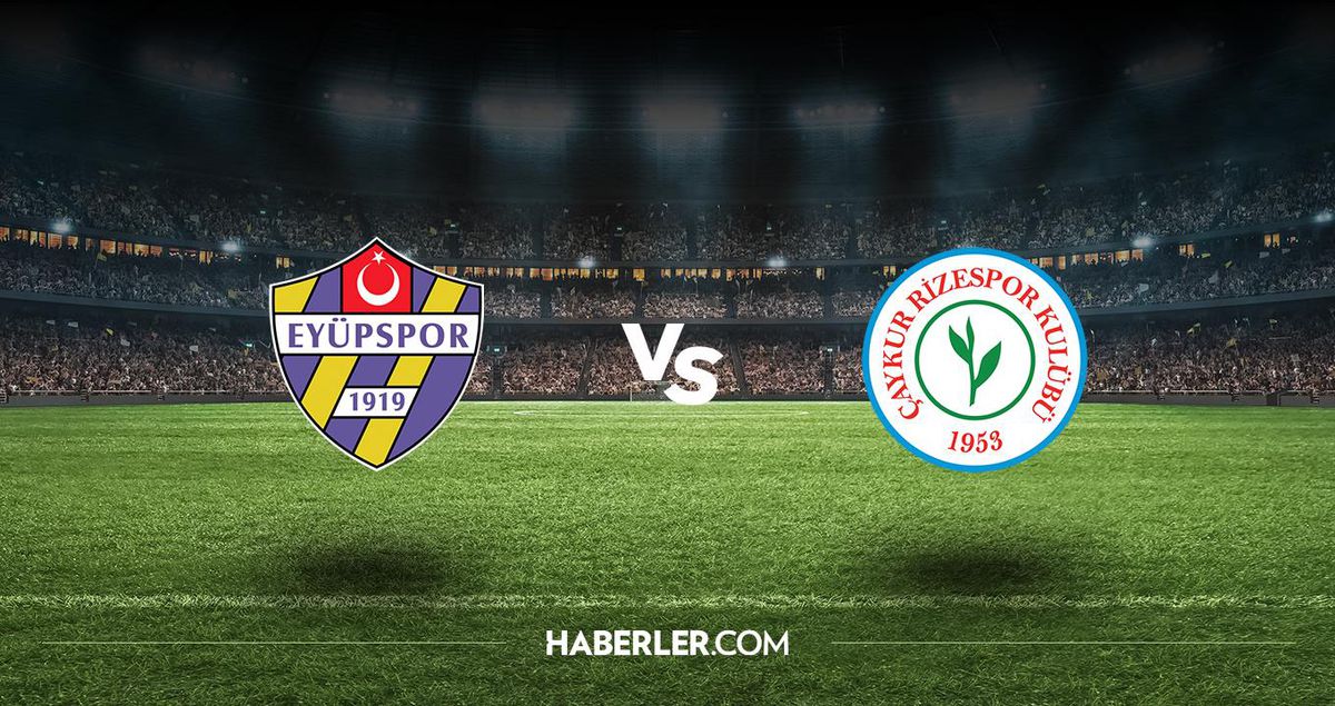 Eyüpspor - Ç. Rizespor maçı hangi kanalda, saat kaçta? Eyüpspor - Ç. Rizespor maçı CANLI şifresiz izleme linki var mı?